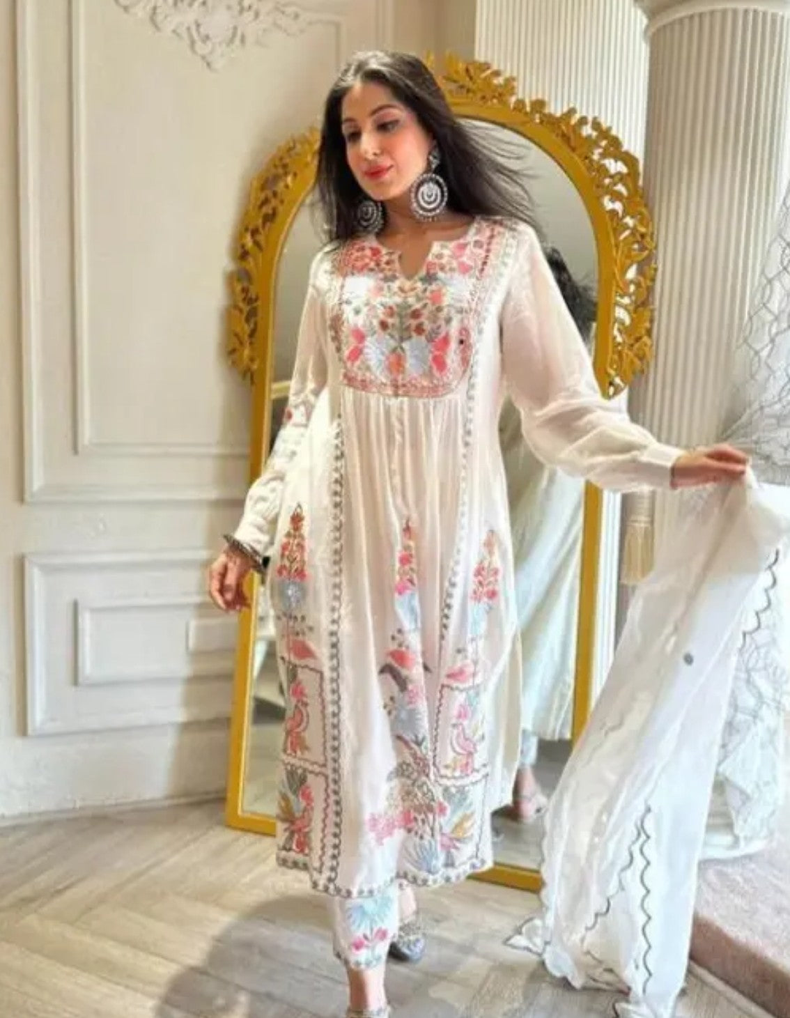 Anarkali kurti
