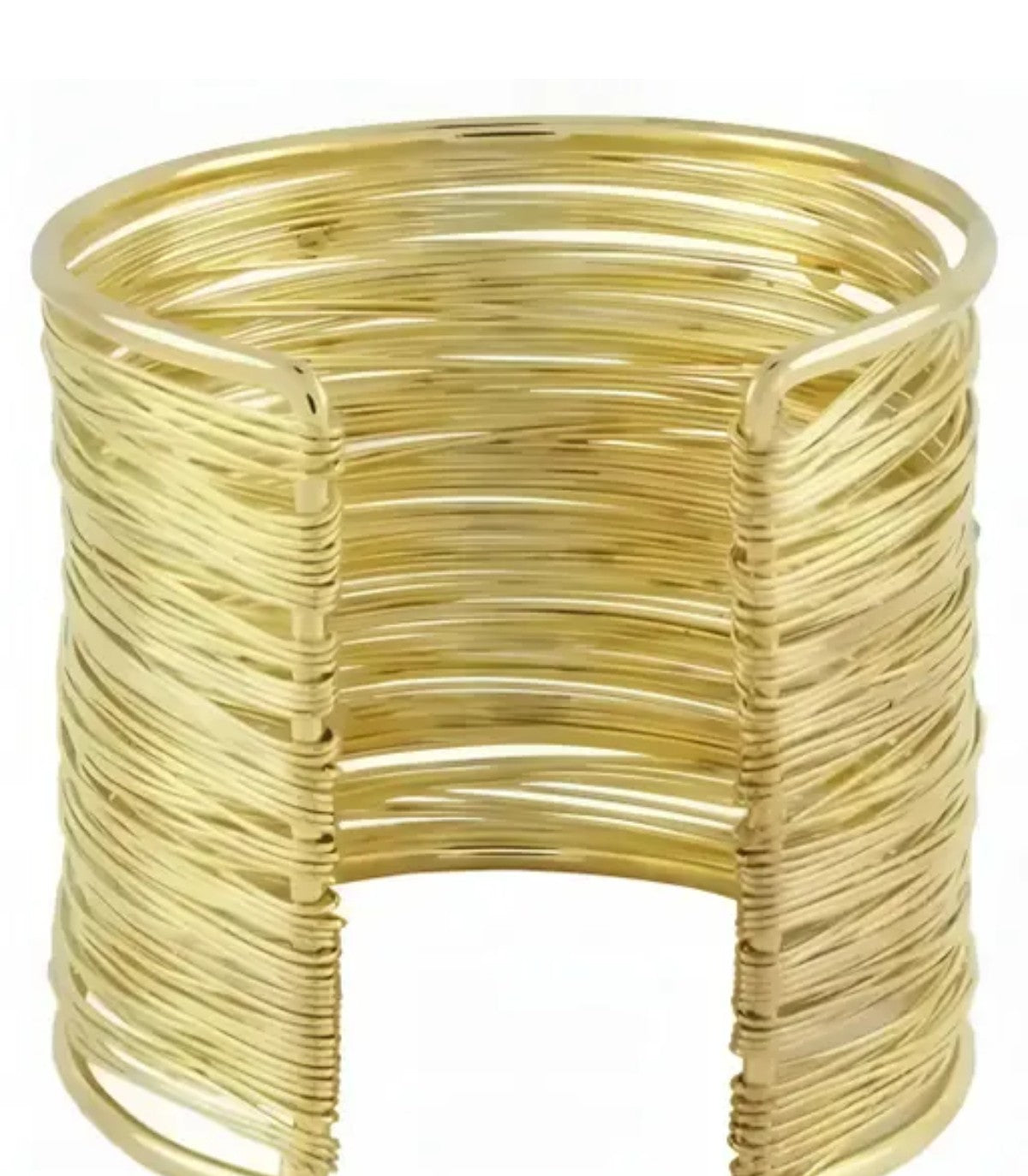 Gold wire tuff bracelets