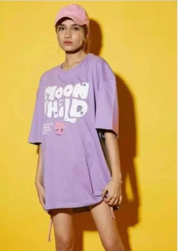 Oversized tshirt "MOON CHILL"