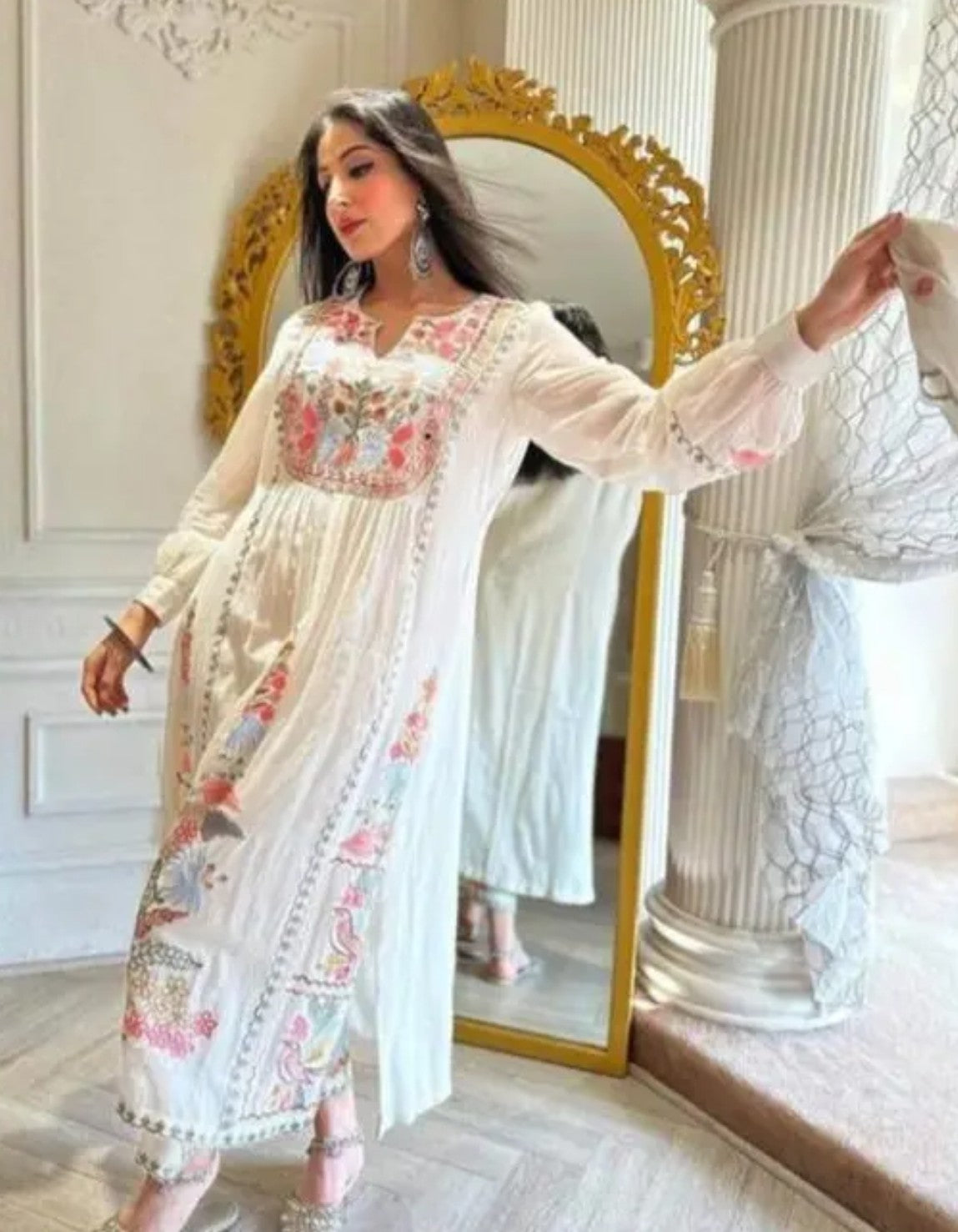 Anarkali kurti