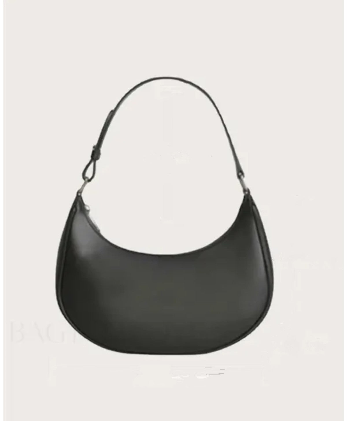 Black shoulder bag