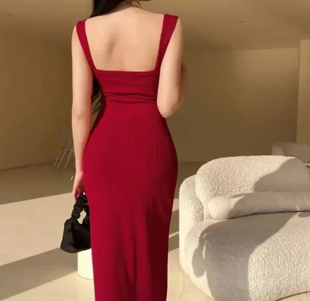 Red Maxi dress