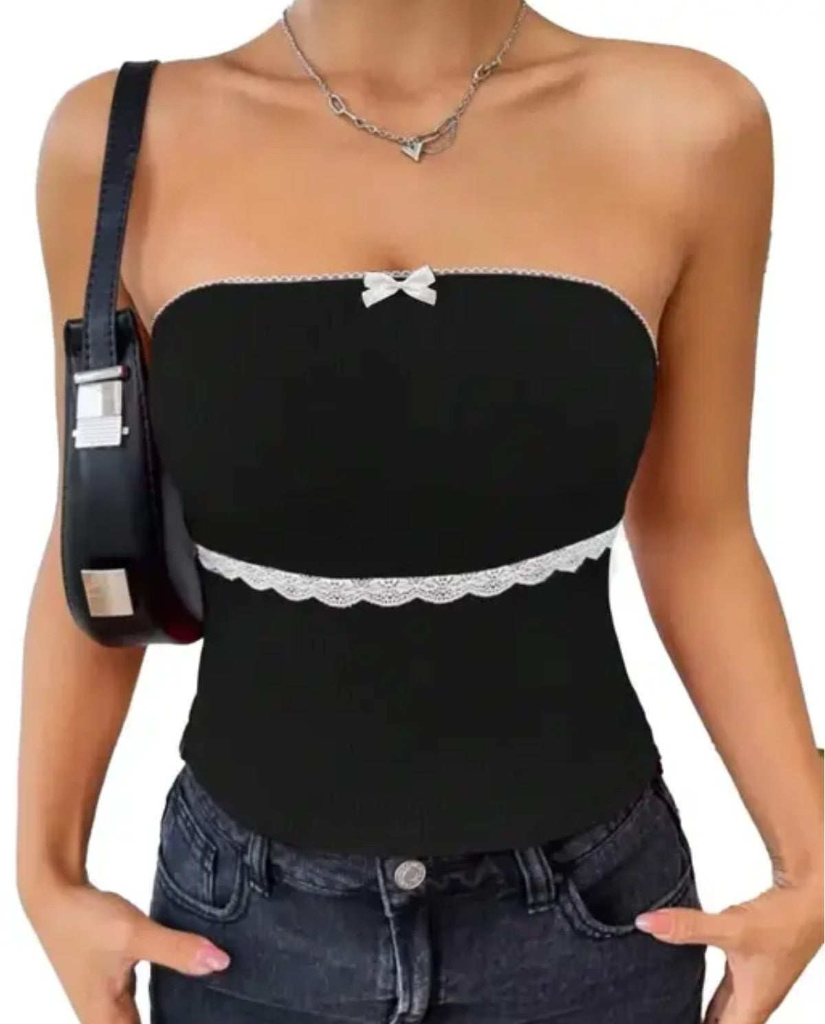 Bow tube top
