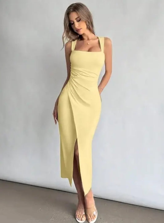Slit Dress 💛