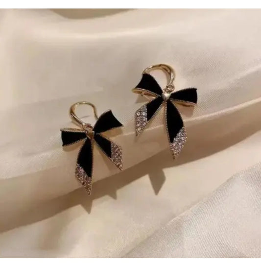 Bow Korean earrings