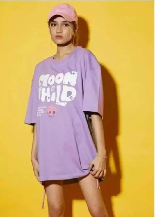 Oversized tshirt "MOON CHILL"