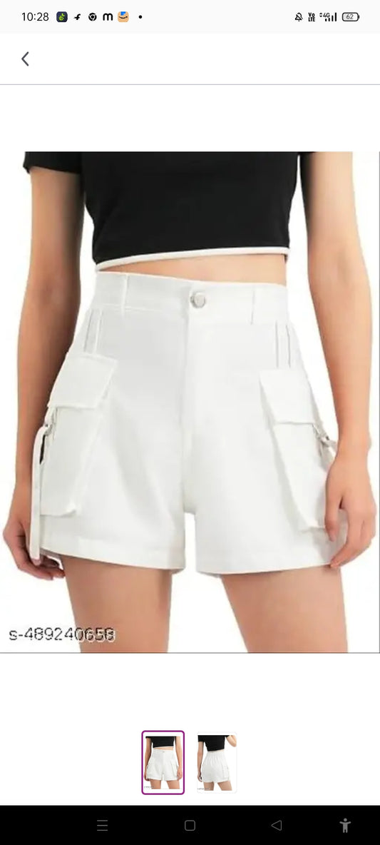 White shorts