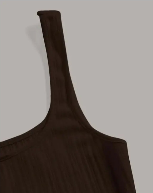 Square neck dress
