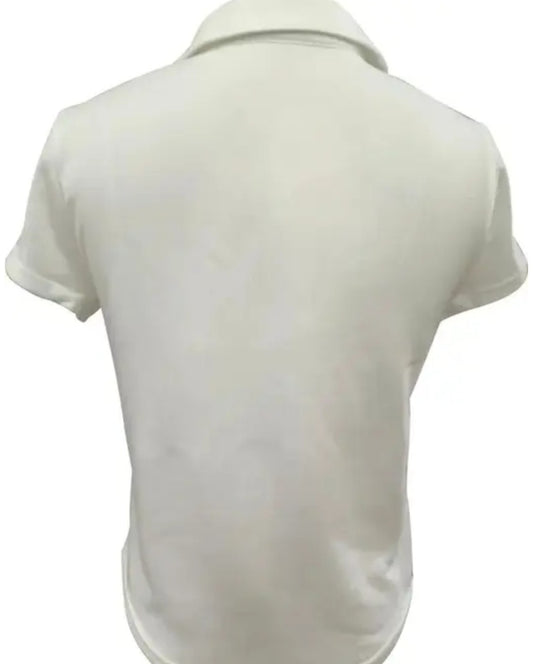 White bow tee
